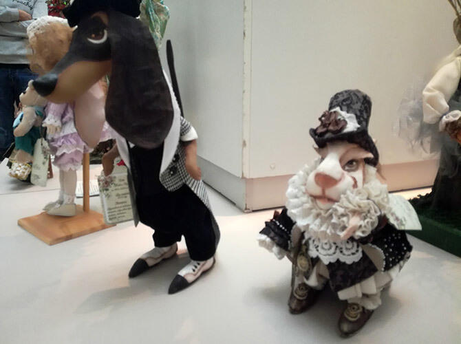 В Алматы прошла выставка кукол