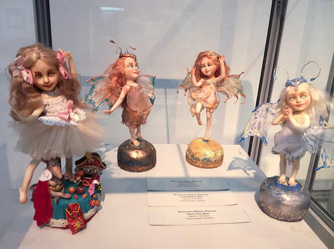 В Алматы прошла выставка кукол