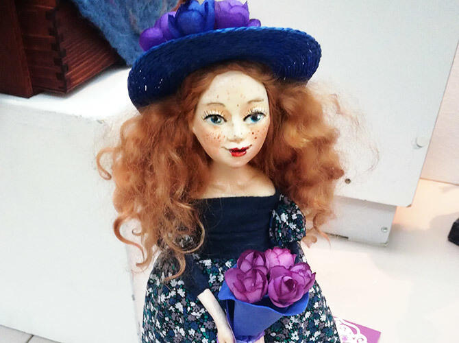 В Алматы прошла выставка кукол