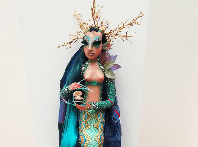 В Алматы прошла выставка кукол