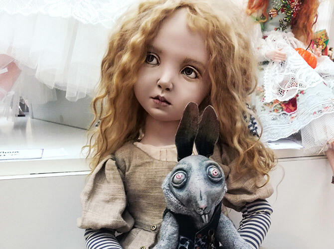 В Алматы прошла выставка кукол