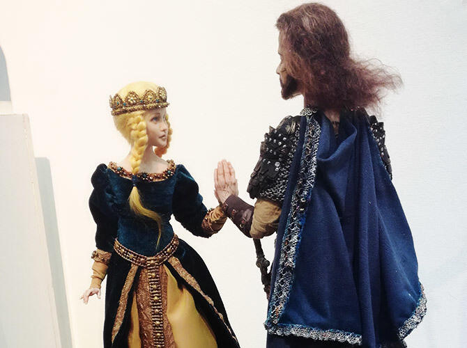 В Алматы прошла выставка кукол