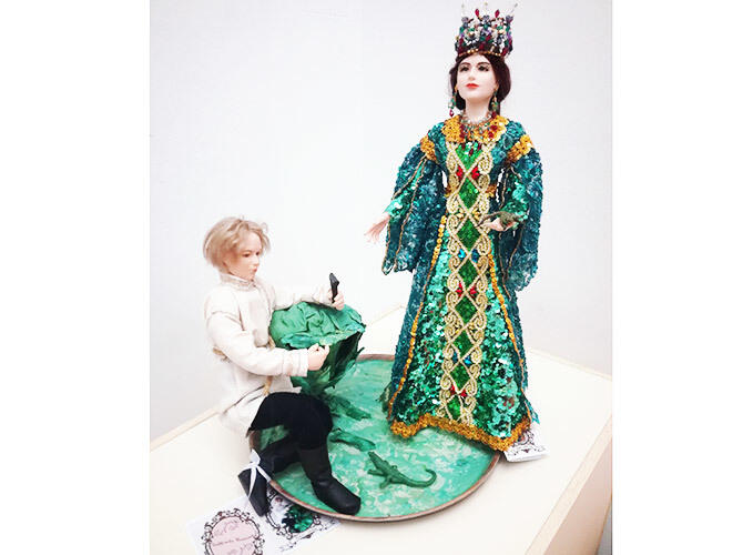 В Алматы прошла выставка кукол