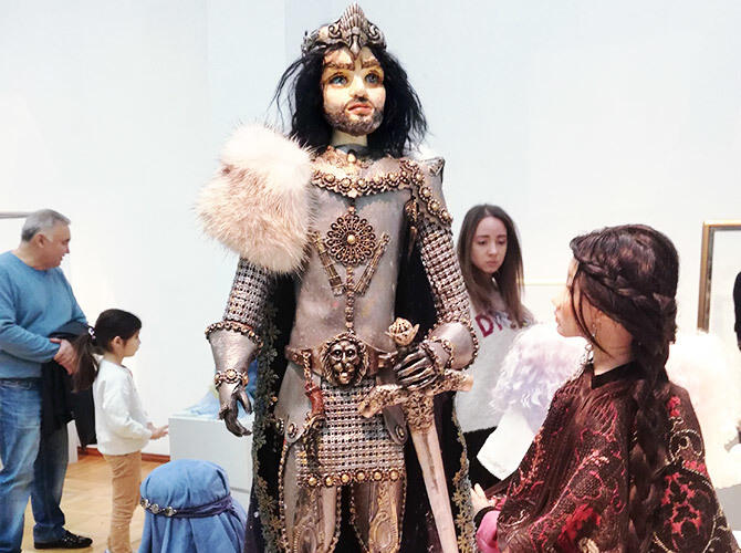 В Алматы прошла выставка кукол