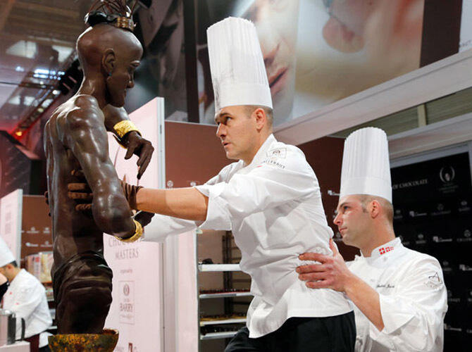 В Париже открылся традиционный Салон шоколада
