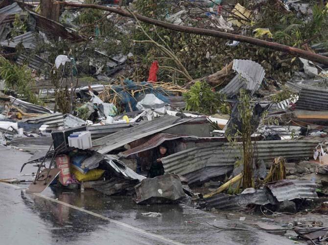 Тайфун Хаян - Филиппины. Фото: Фото с сайта www.bigpicture.ru