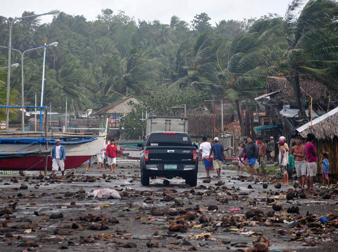 Тайфун Хаян - Филиппины. Фото: Фото с сайта www.bigpicture.ru