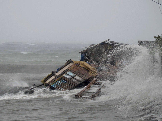 Тайфун Хаян - Филиппины. Фото: Фото с сайта www.bigpicture.ru