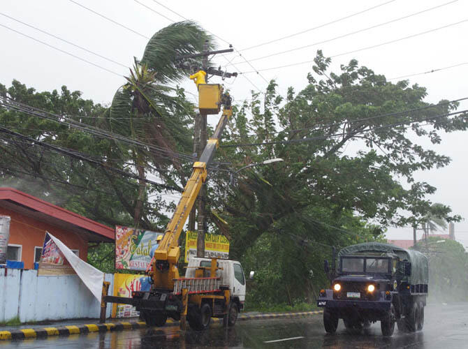 Тайфун Хаян - Филиппины. Фото: Фото с сайта www.bigpicture.ru