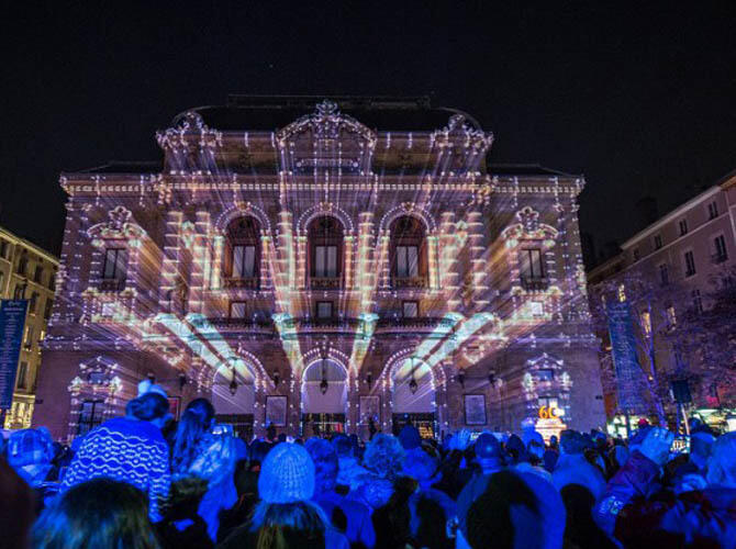 В Лионе прошел Фестиваль Света. Фото: Фото с сайта news.rambler.ru