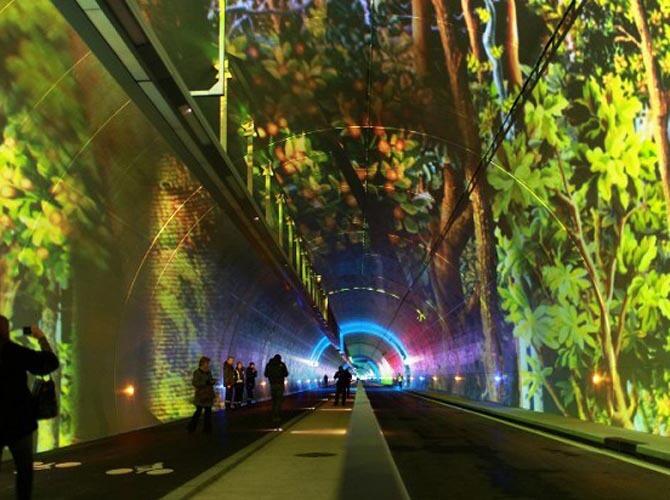 В Лионе прошел Фестиваль Света. Фото: Фото с сайта news.rambler.ru