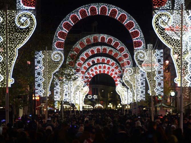 В Лионе прошел Фестиваль Света. Фото: Фото с сайта news.rambler.ru