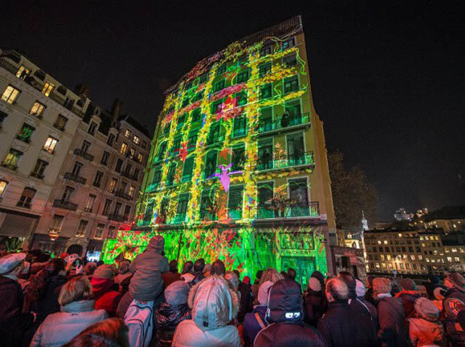 В Лионе прошел Фестиваль Света. Фото: Фото с сайта news.rambler.ru