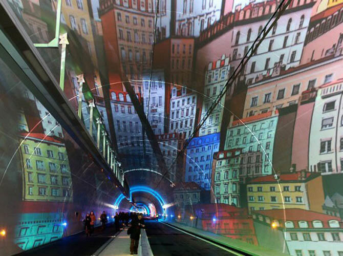 В Лионе прошел Фестиваль Света. Фото: Фото с сайта news.rambler.ru