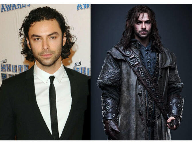 Как выглядят гномы из Хоббита без грима. Фото: Кили (Айдан Тернер)