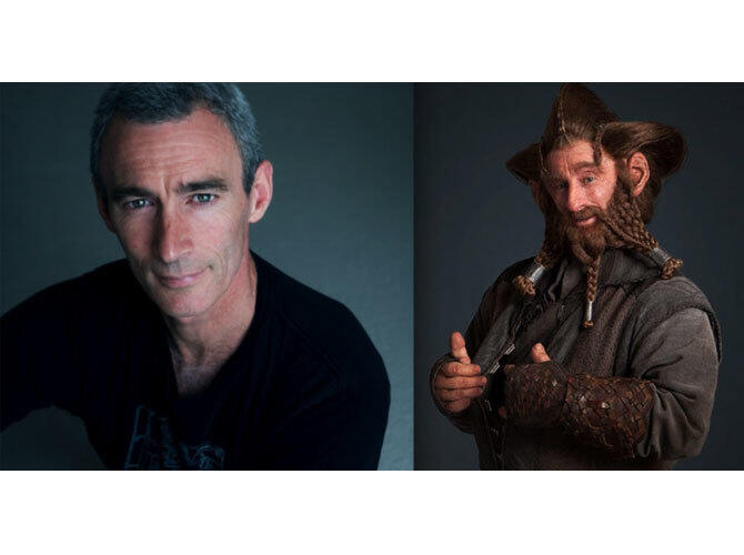 Как выглядят гномы из Хоббита без грима. Фото: Нори (Джед Брофи)