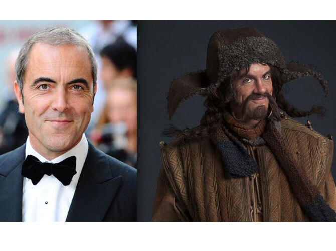 Как выглядят гномы из Хоббита без грима. Фото: Бофур (Джеймс Несбитт)