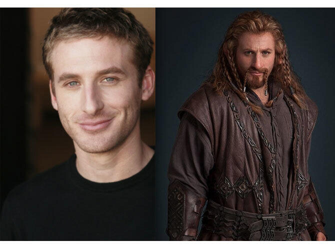 Как выглядят гномы из Хоббита без грима. Фото: Фили (Дин ОИГорман)