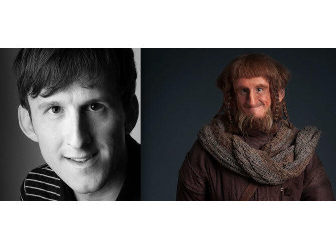 Как выглядят гномы из Хоббита без грима. Фото: Ори (Адам Браун)