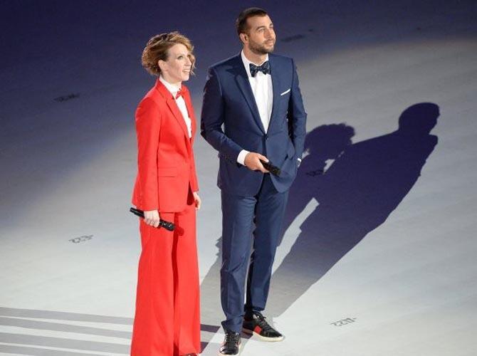 Церемония открытия зимних Олимпийских игр в Сочи 2014. Фото: Фото с сайта www.gazeta.ru