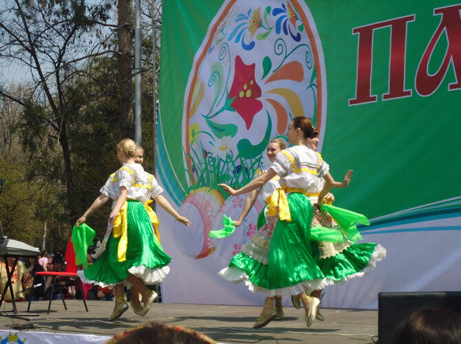 В Алматы фестивалем Пасхальной кухни завершился Пасхальный фестиваль
