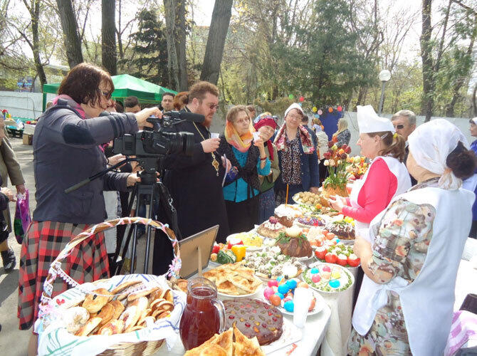 В Алматы фестивалем Пасхальной кухни завершился Пасхальный фестиваль