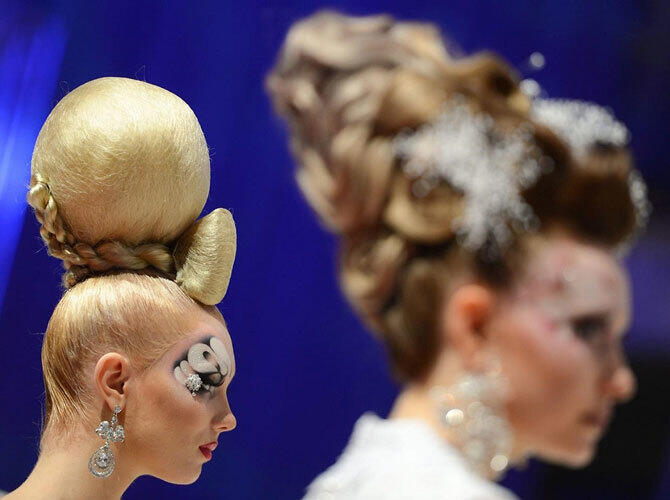 Парикмахерский Кубок Мира OMC Hairworld 2014 в Германии. Фото: Фото с сайта http://bigpicture.ru/