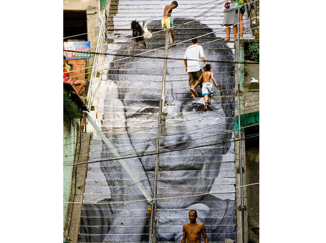 Обворожительные лестницы со всего мира. Фото: Рио-де-Жанейро, Бразилия. Фото с сайта http://www.adme.ru/