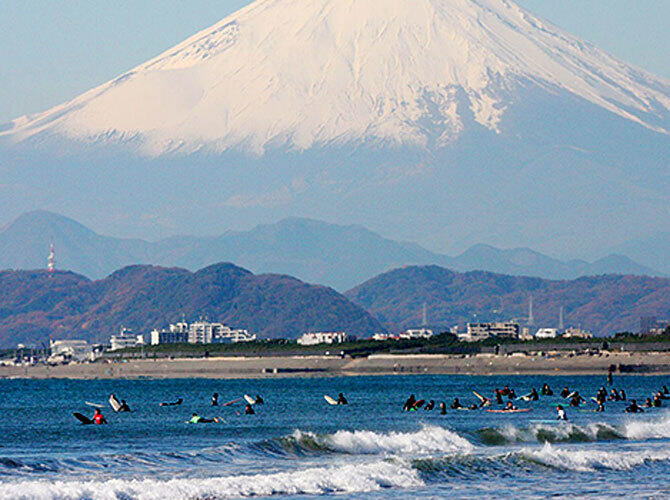 Экстремальная карта мира. Фото: Япония - свидание с Тихим Океаном, вулканами и высокими технологиями.