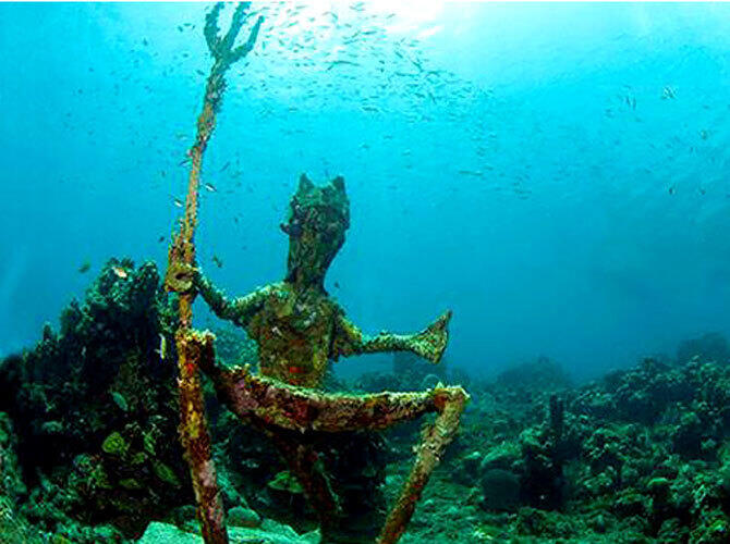 Бухта погибших кораблей. Древний город, Индия. Фото: hybridtechcar.com