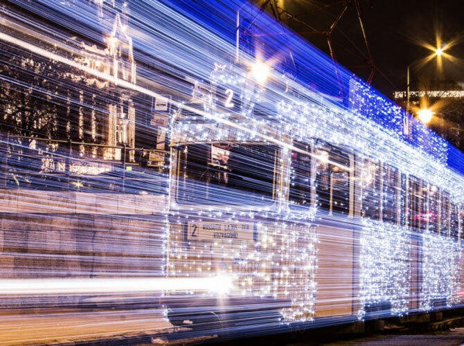 Лучшие арт-проекты года. Фото: Трамвай времени. Фото с сайта http://www.adme.ru/