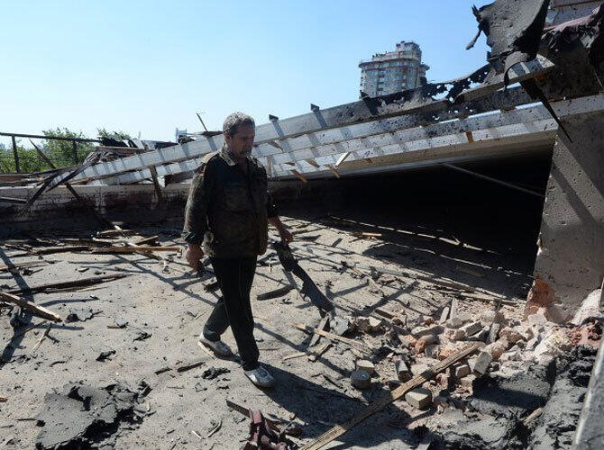 Ужасы гражданской войны на Украине.. Фото: Фото с сайта ria.ru