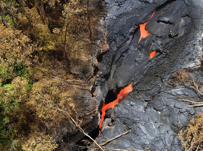 Извержение вулкана на Гавайях. Фото: Фото с сайта http://loveopium.ru/
