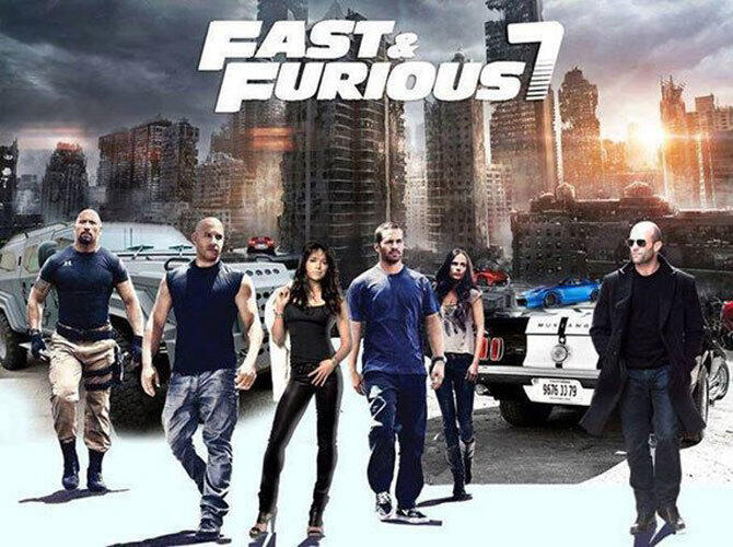 Самые ожидаемые фильмы 2015 года. Фото: Форсаж 7. Премьера в мире - 26 марта 2015. 