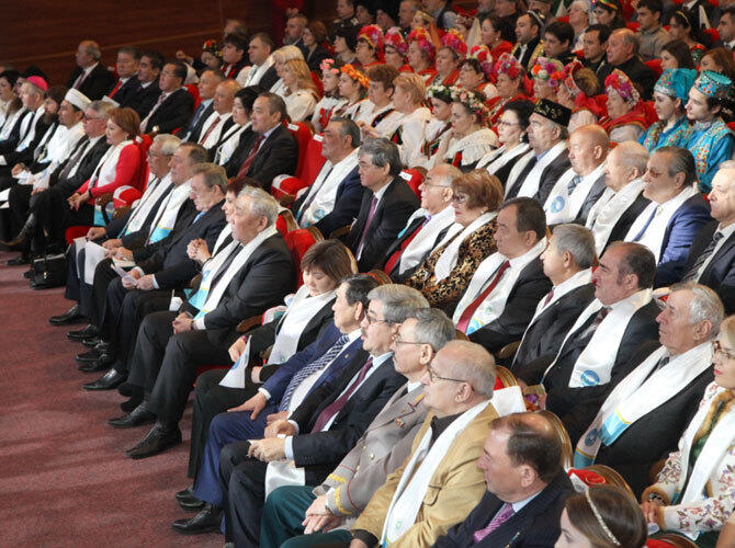 Церемония открытия Года Ассамблеи народа Казахстана