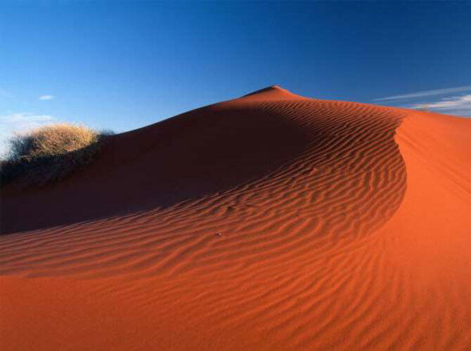 Самые удивительные пустыни мира. Фото: Пустыня Симпсона, Aвстралия. Фото с сайта http://www.msn.com/