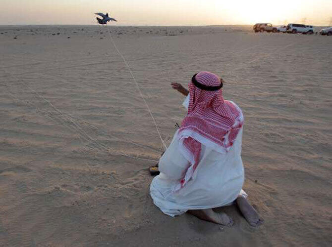 Самые удивительные пустыни мира. Фото: Пустыни Аравийского полуострова, ОАЭ. Фото с сайта http://www.msn.com/