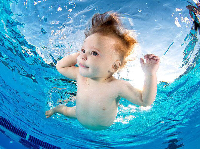 Очаровательный фотопроект: детки под водой. Фото: Фото с сайта http://bigpicture.ru/