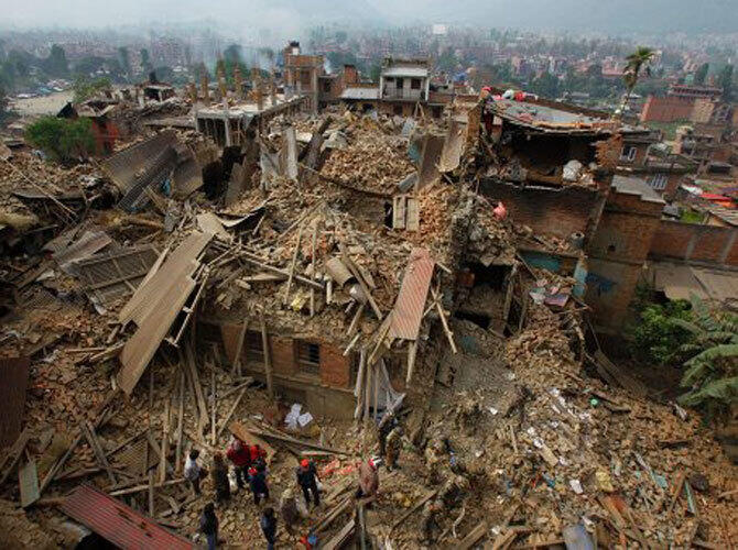 Разрушительное землетрясение в Непале. Фото: ria.ru