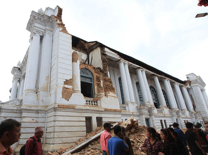 Разрушительное землетрясение в Непале. Фото: expert.ru