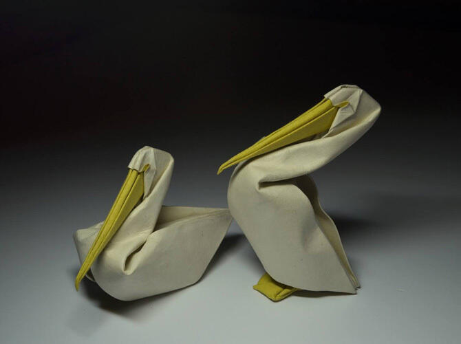 Сыровато: оригами от Хоанга Тьен Куета