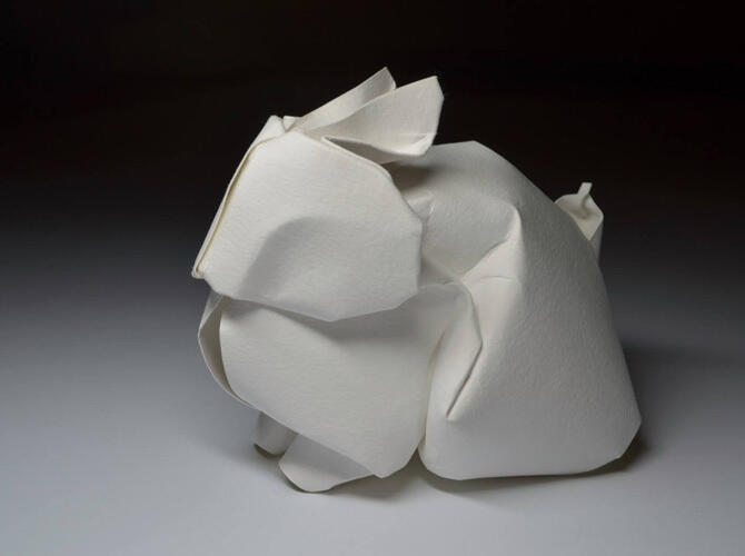 Сыровато: оригами от Хоанга Тьен Куета
