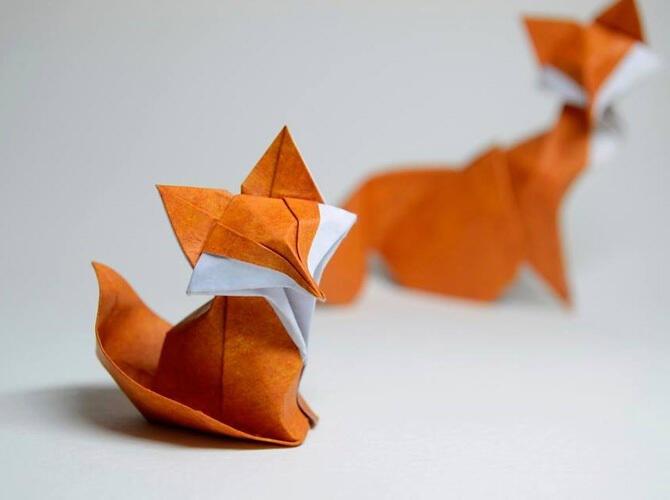 Сыровато: оригами от Хоанга Тьен Куета. Фото: Фото с сайта http://bigpicture.ru/