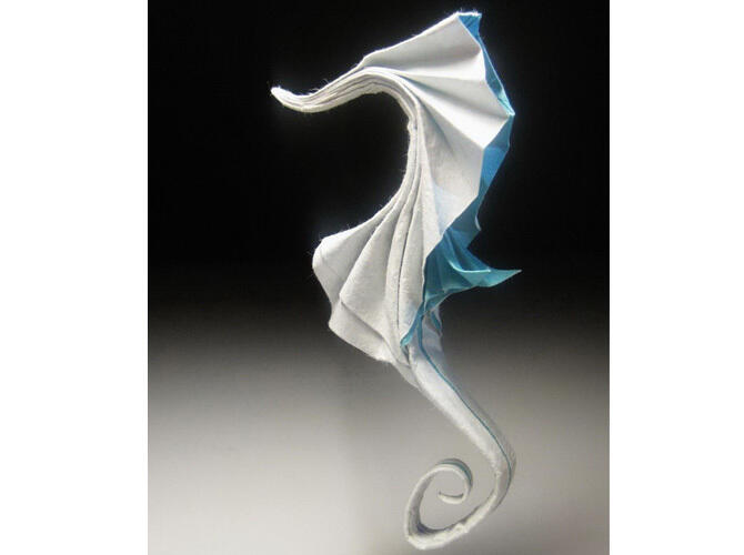 Сыровато: оригами от Хоанга Тьен Куета. Фото: Фото с сайта http://bigpicture.ru/