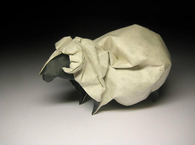 Сыровато: оригами от Хоанга Тьен Куета