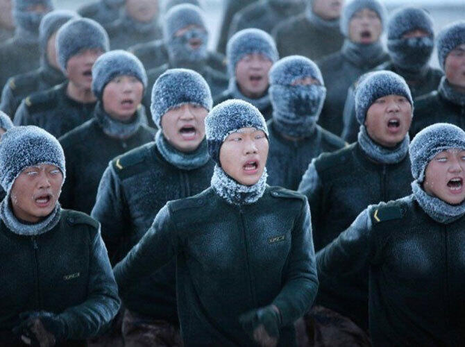 Самые изнурительные тренировки в различных армиях мира. Фото: Китай. Фото с сайта http://fullpicture.ru/