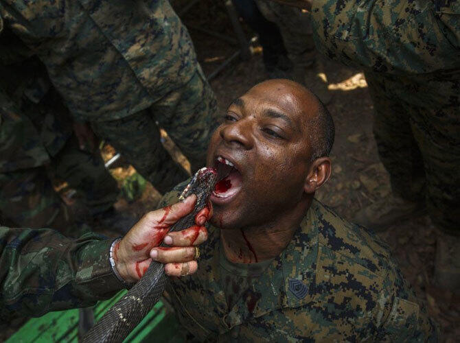 Самые изнурительные тренировки в различных армиях мира. Фото: Таиланд. Фото с сайта http://fullpicture.ru/