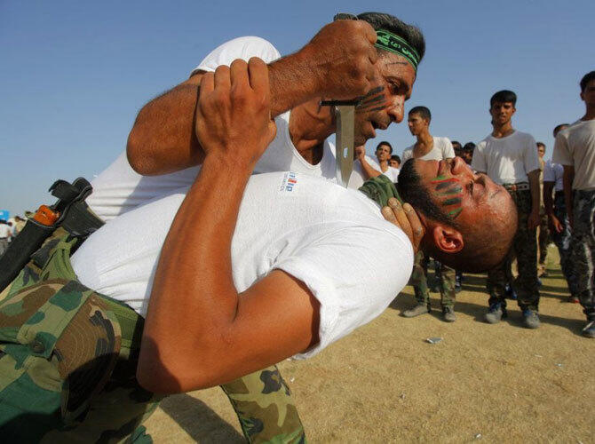 Самые изнурительные тренировки в различных армиях мира. Фото: Ирак. Фото с сайта http://fullpicture.ru/