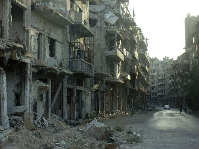 Сирийский конфликт. Фото: Сирия сегодня. Фото с сайта www.pravda-tv.ru