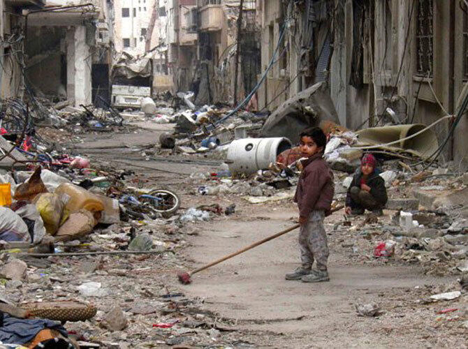 Сирийский конфликт. Фото: Сирия сегодня. Фото с сайта http://voenchel.ru/